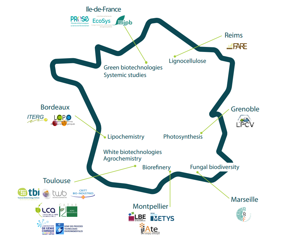 Carte de France eng